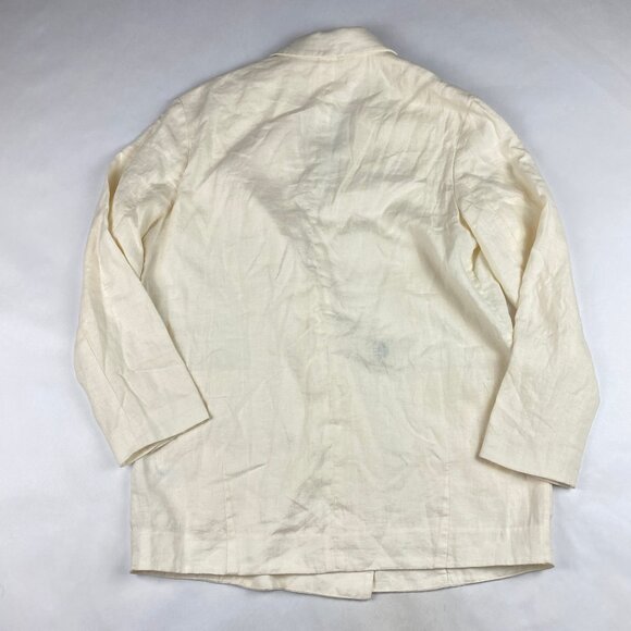 NWT Everlane The Linen Double Breasted Blazer Women's Size 2 - Picture 4 of 16